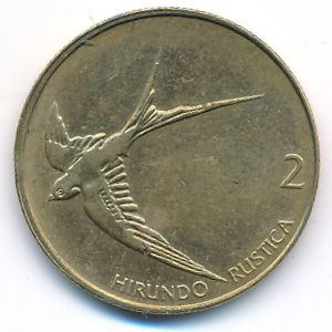 Словения, 2 толара (2001 г.)