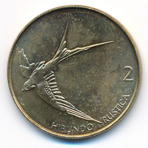 Словения, 2 толара (2004 г.)