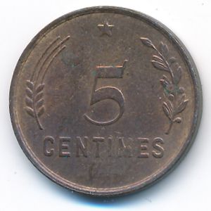 Luxemburg, 5 centimes, 1930