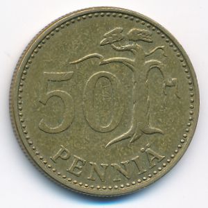 Финляндия, 50 пенни (1979 г.)