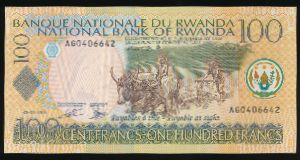 Руанда, 100 франков (2003 г.)