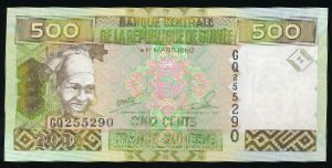 Гвинея, 500 франков (1960 г.)