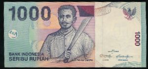 Индонезия, 1000 рупий (2011 г.)