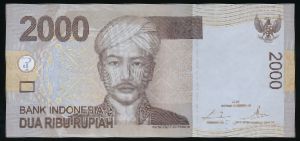Индонезия, 2000 рупий (2009 г.)