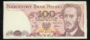 Польша, 100 злотых (1983 г.)