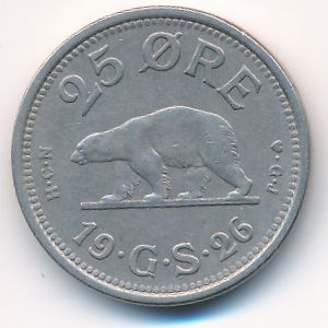 Гренландия, 25 эре (1926 г.)