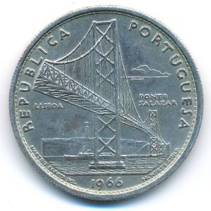 Португалия, 20 эскудо (1966 г.)