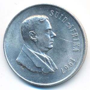 ЮАР, 1 рэнд (1967 г.)