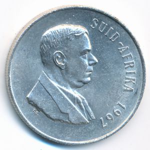 ЮАР, 1 рэнд (1967 г.)
