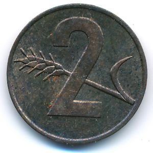 Швейцария, 2 раппена (1969 г.)