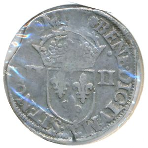 France, 1/4 экю, 1583