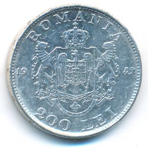 Румыния, 200 леев (1942 г.)