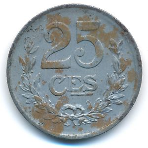 Люксембург, 25 сентим (1922 г.)