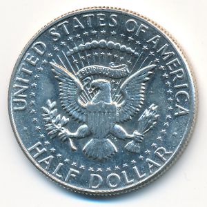 USA, 1/2 dollar, 1966
