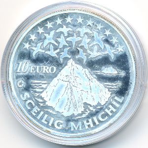 Ireland, 10 euro, 2008