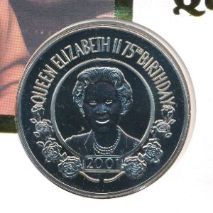 Остров Святой Елены, 50 пенсов (2001 г.)