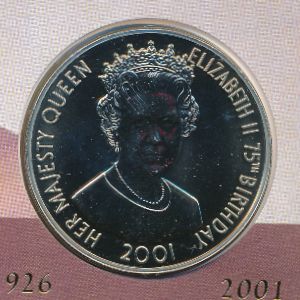 Tristan da Cunha, 50 pence, 2001