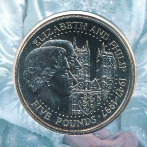 Гернси, 5 фунтов (1997 г.)