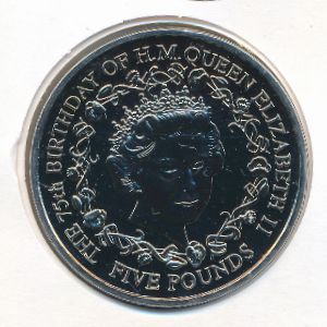 Guernsey, 5 pounds, 2001
