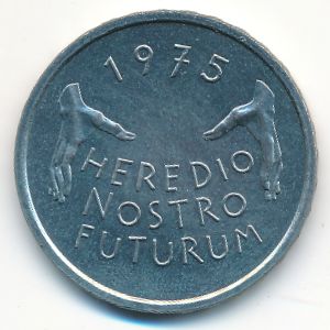 Switzerland, 5 francs, 1975