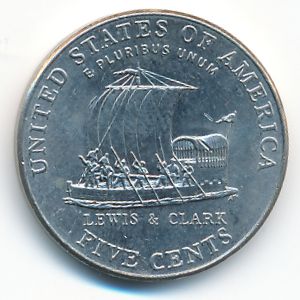 США, 5 центов (2004 г.)
