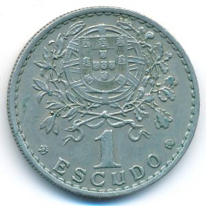 Португалия, 1 эскудо (1966 г.)