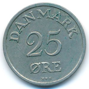 Дания, 25 эре (1950 г.)