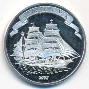 Palau, 2 dollars, 2008