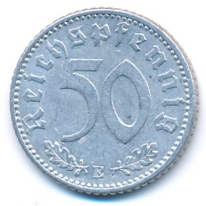 Третий Рейх, 50 рейхспфеннигов (1940 г.)