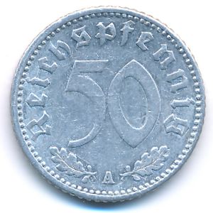 Третий Рейх, 50 рейхспфеннигов (1935 г.)