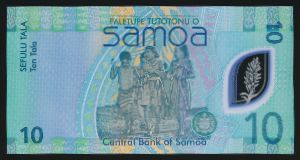 Самоа, 10 тала (2023 г.)