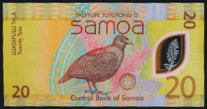 Самоа, 20 тала (2023 г.)