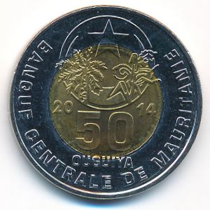 Мавритания, 50 угий (2014 г.)