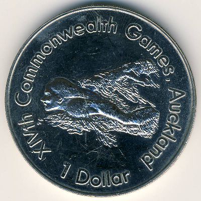 Новая Зеландия, 1 доллар (1989 г.)