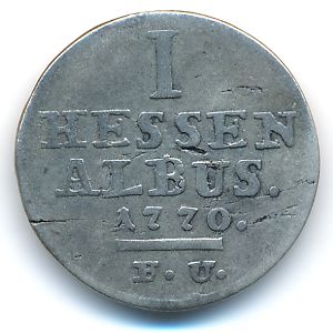 Гессен-Кассель, 1 альбус (1770 г.)