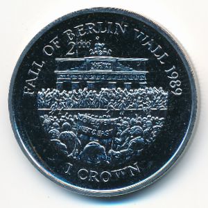 Isle of Man, 1 crown, 2000