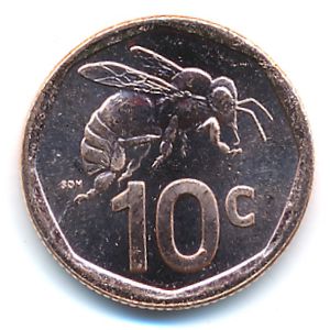 ЮАР, 10 центов (2023 г.)