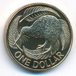 Новая Зеландия, 1 доллар (1997 г.)