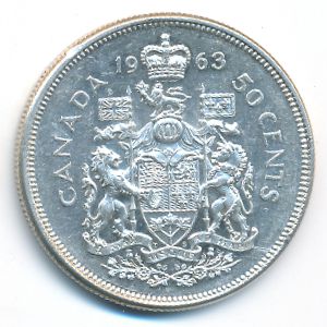 Канада, 50 центов (1963 г.)