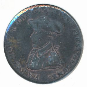 Great Britain, 1/2 пенни, 1794