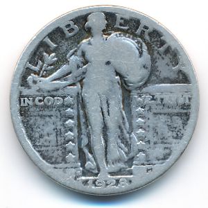 USA, Quarter dollar, 1928