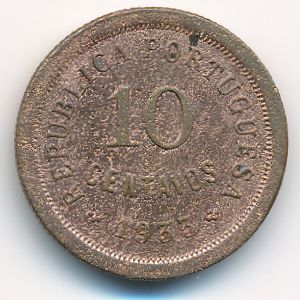 Guinea-Bissau, 10 centavos, 1933