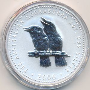Australia, 1 доллар, 2006