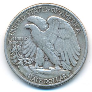 USA, 1/2 dollar, 1946