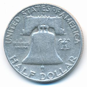 США, 1/2 доллара (1958 г.)