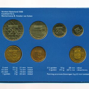 Нидерланды, Набор монет (1988 г.)