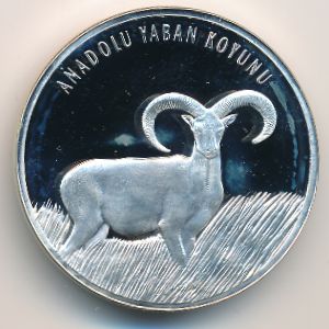 Turkey, 20 new lira, 2005