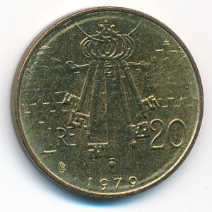 Сан-Марино, 20 лир (1979 г.)