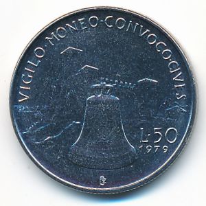 San Marino, 50 lire, 1979