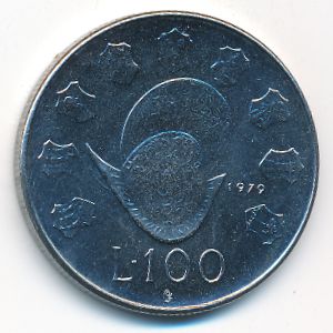 Сан-Марино, 100 лир (1979 г.)